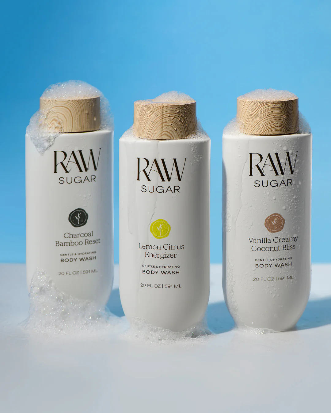 Charcoal Bamboo Reset Body Wash | Charcoal + Bamboo | 20 fl oz - Image 8