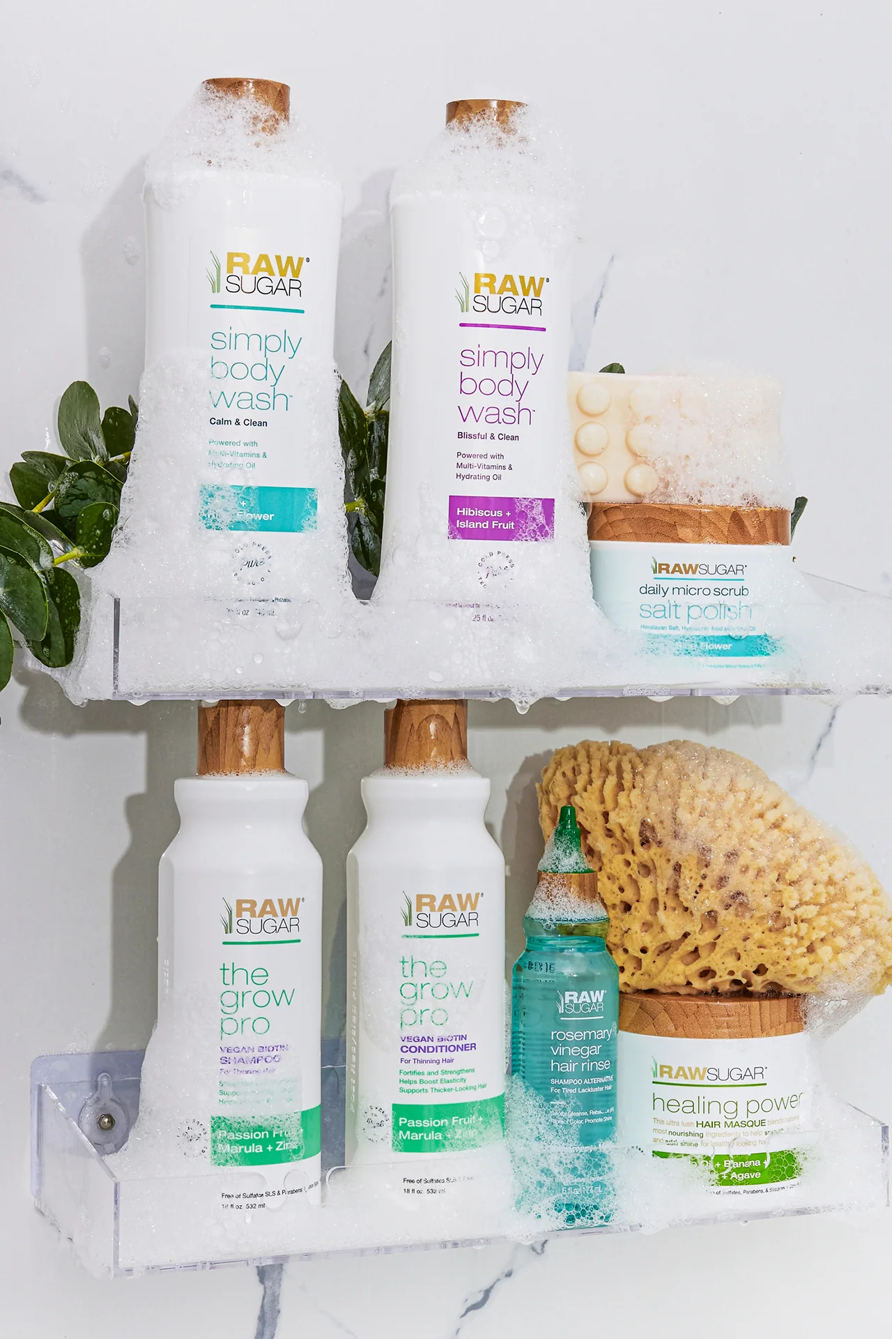 Daily Micro Scrub Salt Polish | Shea + Rice Flower | 15 oz - Image 7