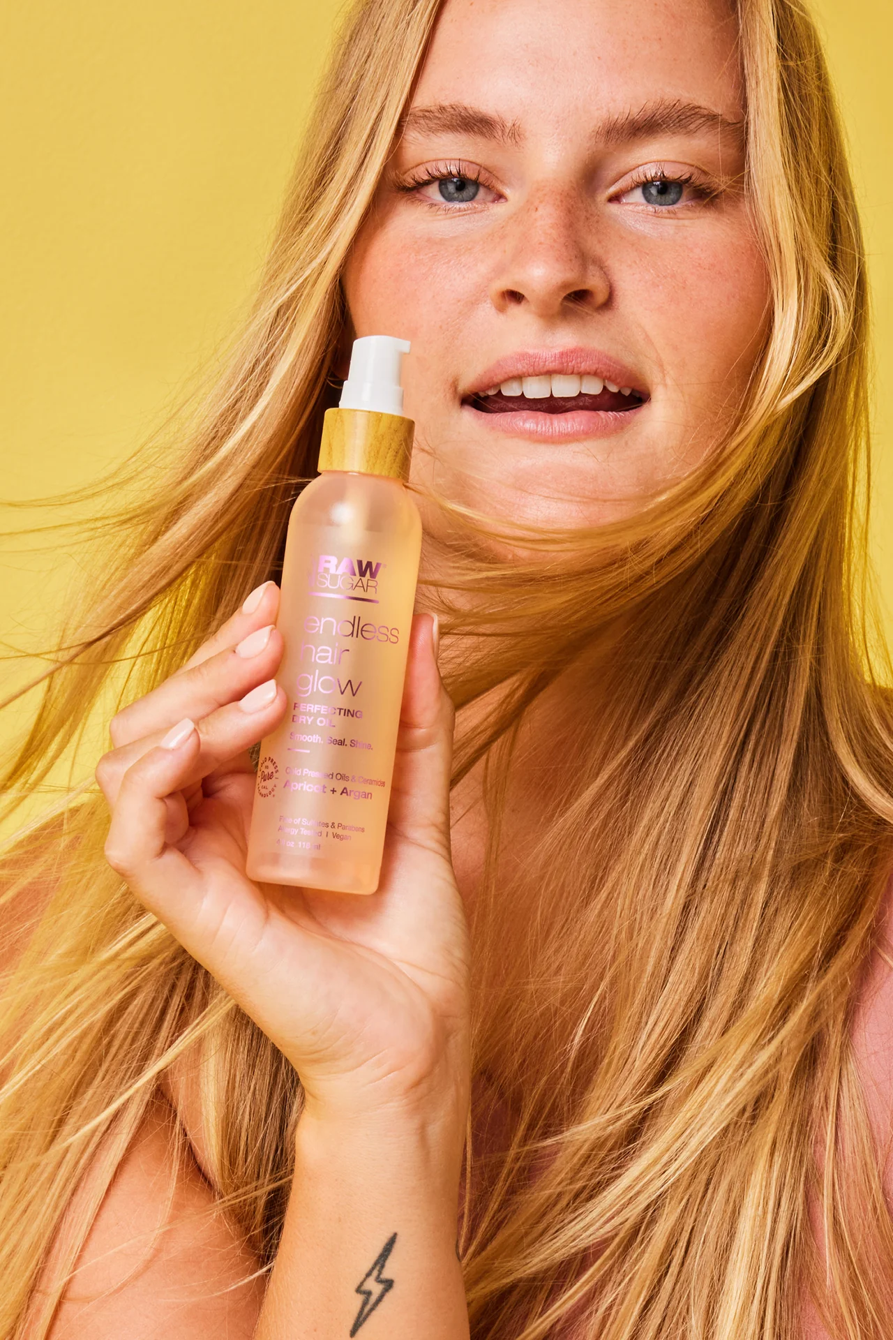 Endless Hair Glow | Perfecting Dry Oil | Argan + Apricot | 4 fl oz - Image 8