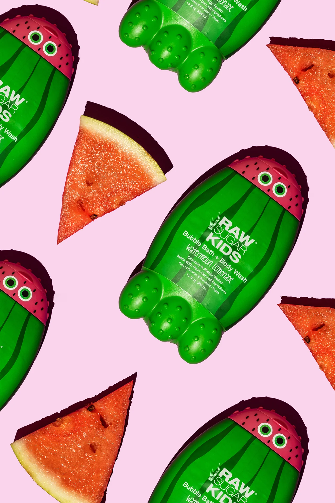 Kids' 2-in-1 Bubble Bath + Body Wash | Watermelon Lemonade | 12 fl oz - Image 3