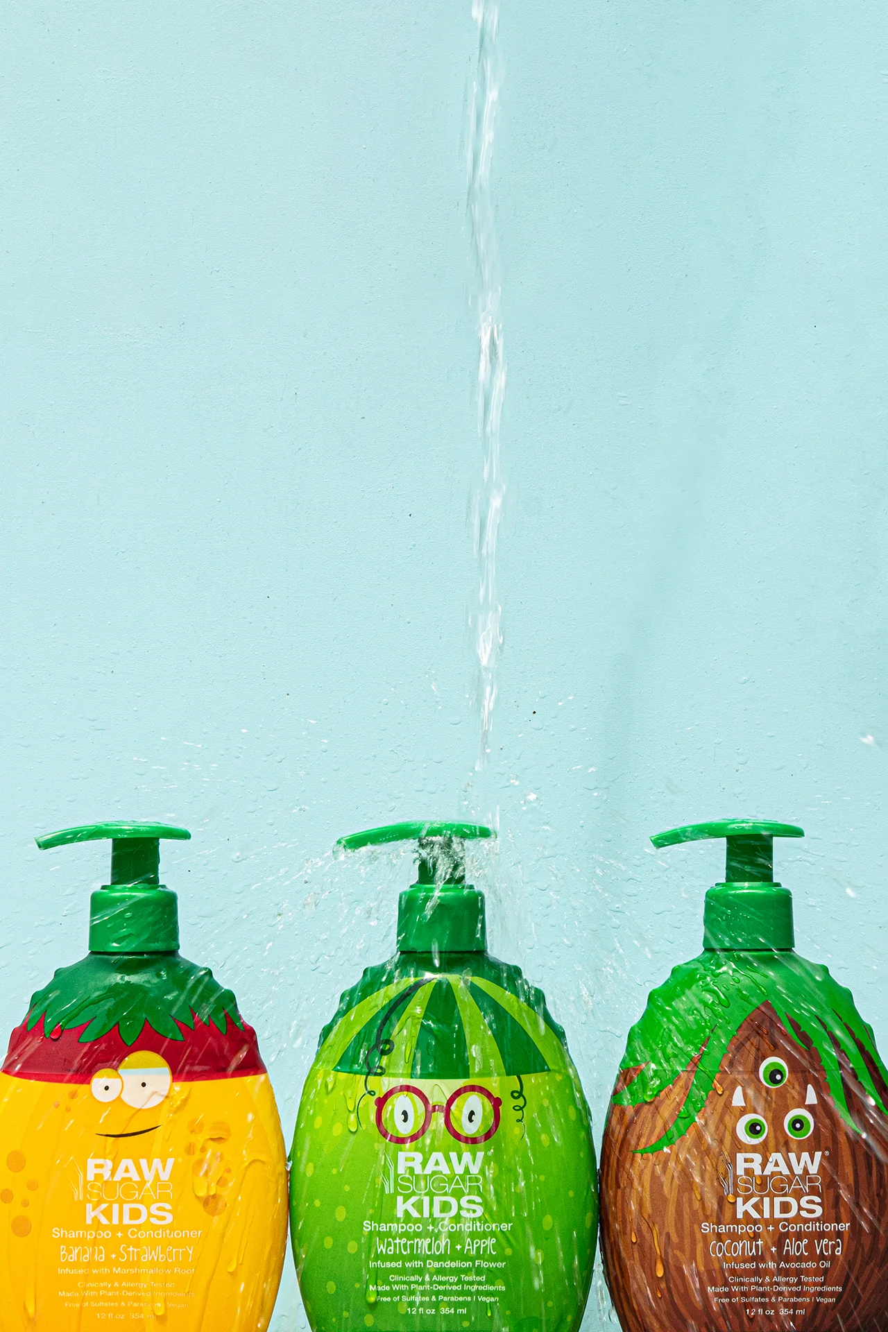 Kids' 2-in-1 Shampoo + Conditioner | Coconut + Aloe Vera | 12 fl oz - Image 6