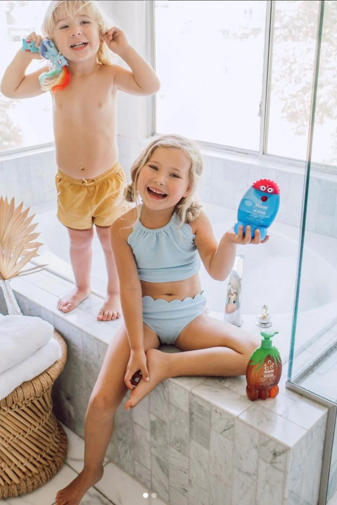 Kids' 2-in-1 Shampoo + Conditioner | Coconut + Aloe Vera | 12 fl oz - Image 9