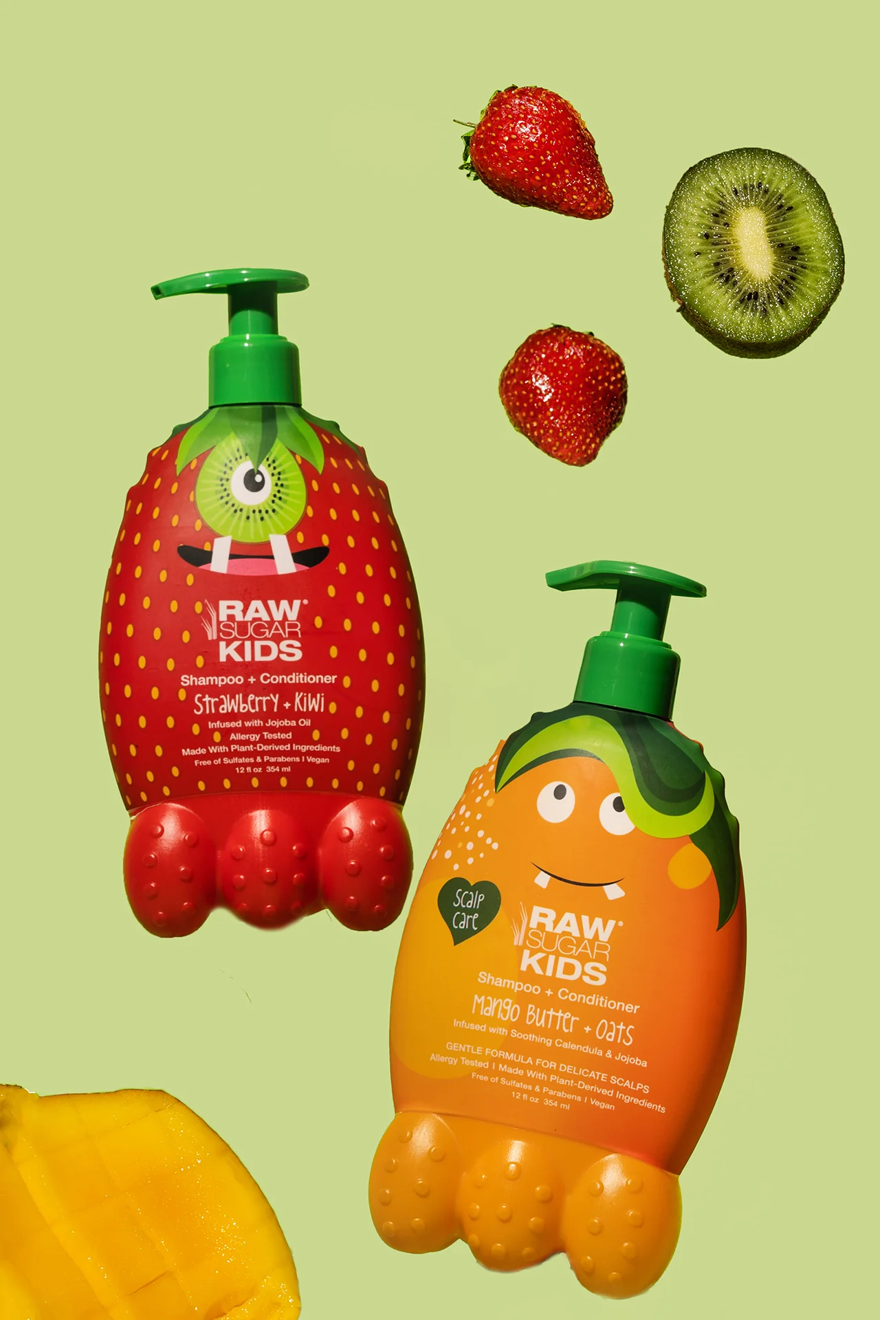 Kids' 2-in-1 Shampoo + Conditioner | Strawberry + Kiwi | 12 fl oz - Image 6