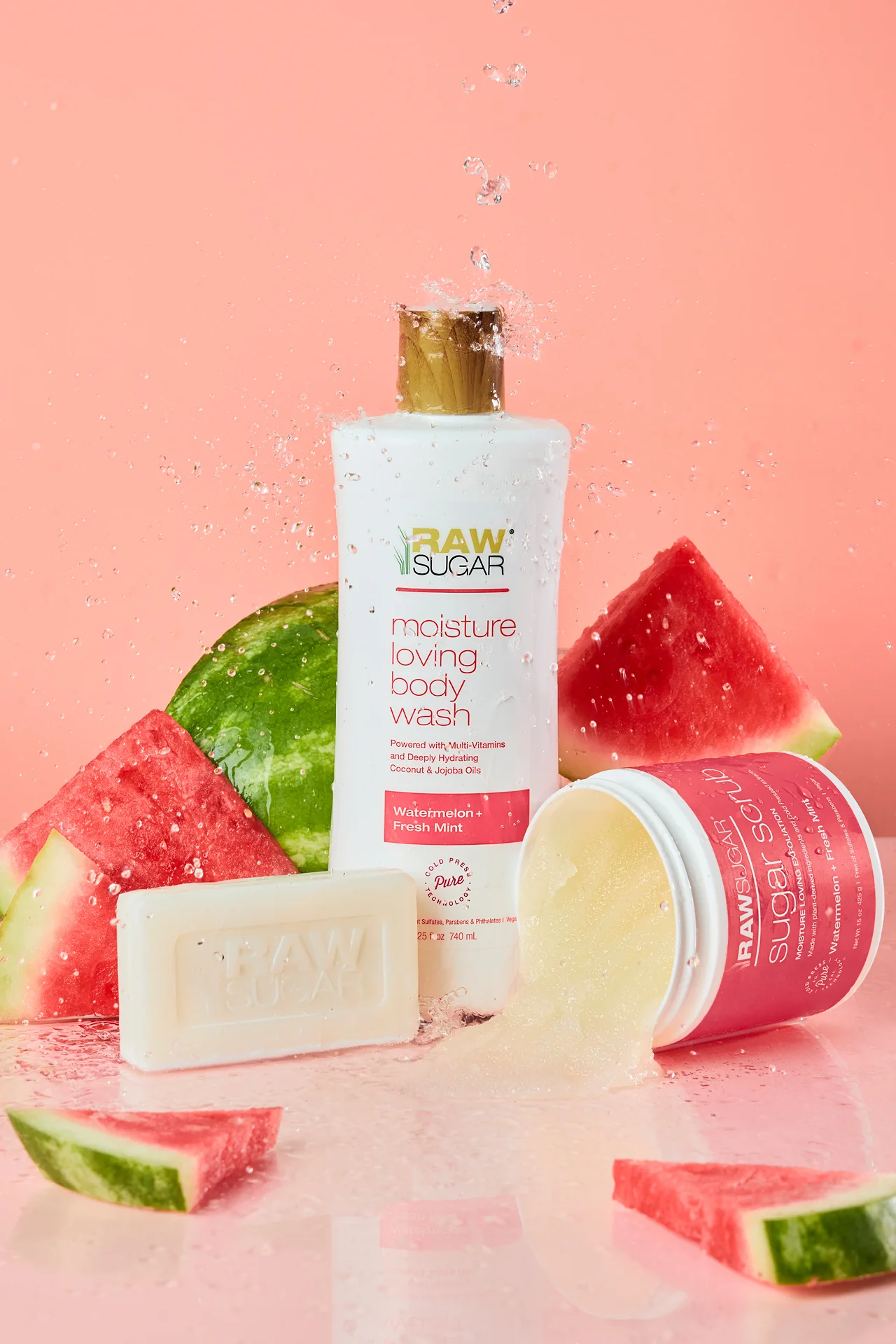 Moisture Loving Body Wash | Watermelon + Fresh Mint | 25 fl oz - Image 6