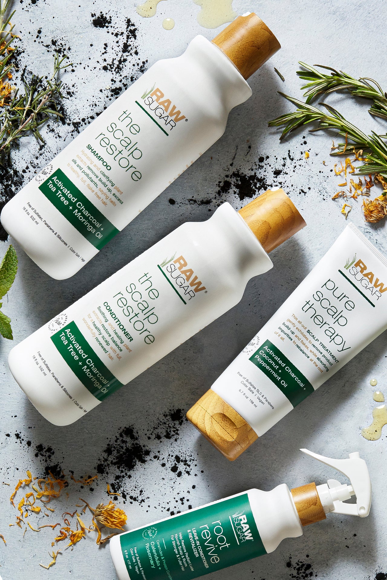 Pure Scalp Therapy - Scalp & Hair Masque | Activated Charcoal +  Coconut + Peppermint Oil | 6.7 oz - Image 7