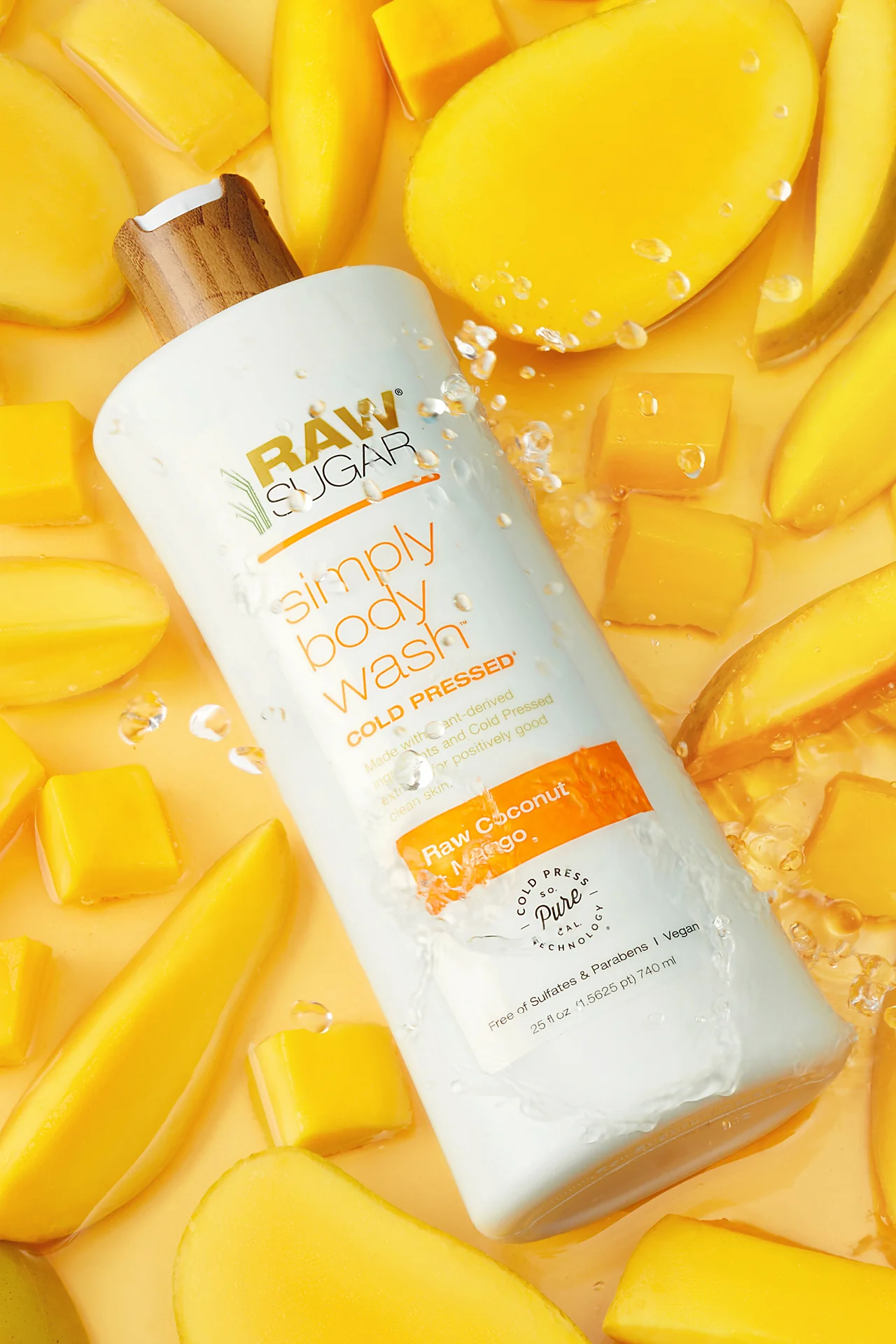 Simply Body Wash | Raw Coconut + Mango | 25 fl oz - Image 6