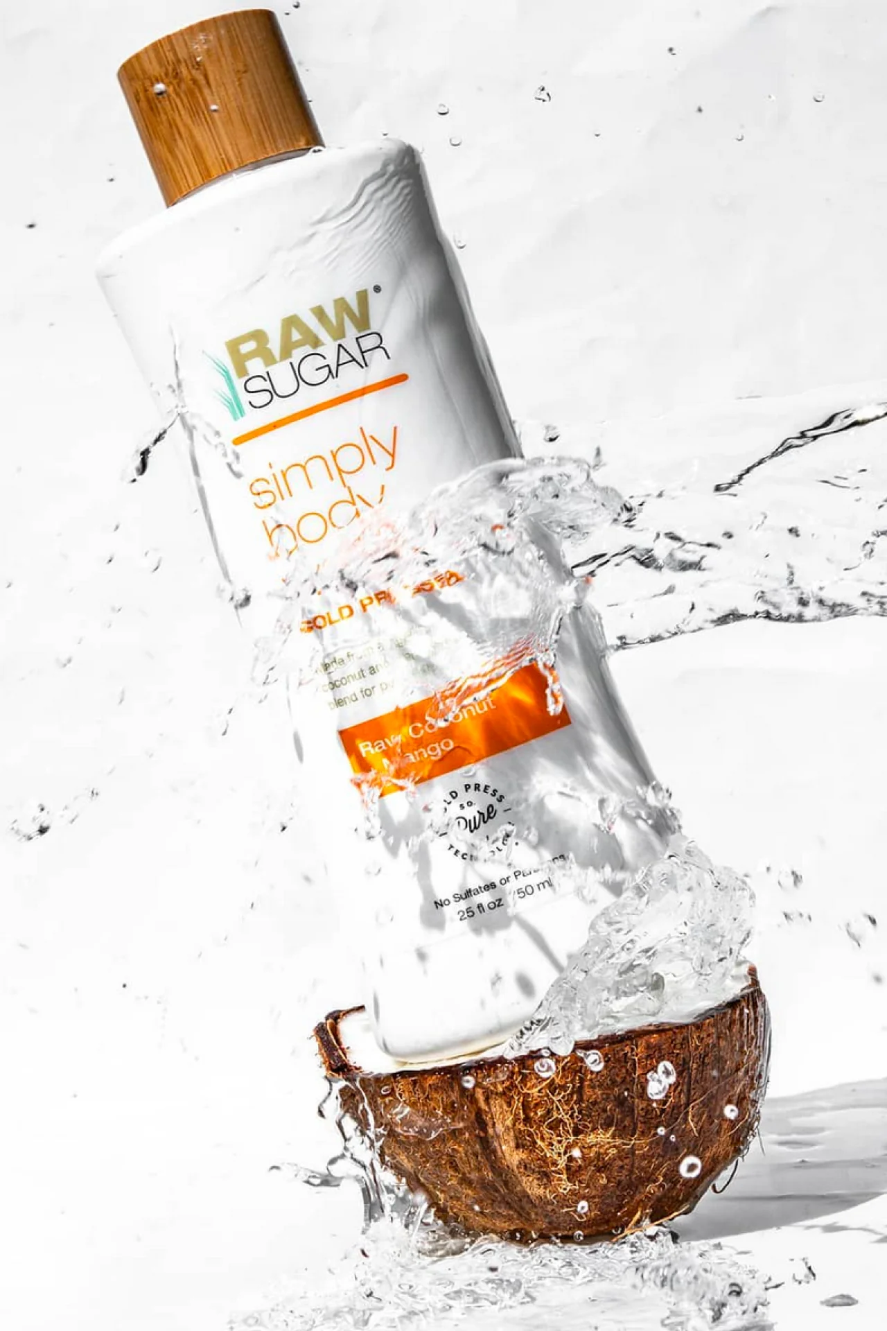 Simply Body Wash | Raw Coconut + Mango | 25 fl oz - Image 8
