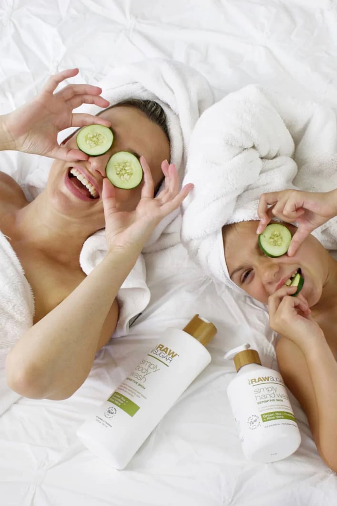 Simply Body Wash for Sensitive Skin | Green Tea + Cucumber + Aloe Vera | 25 fl oz - Image 10