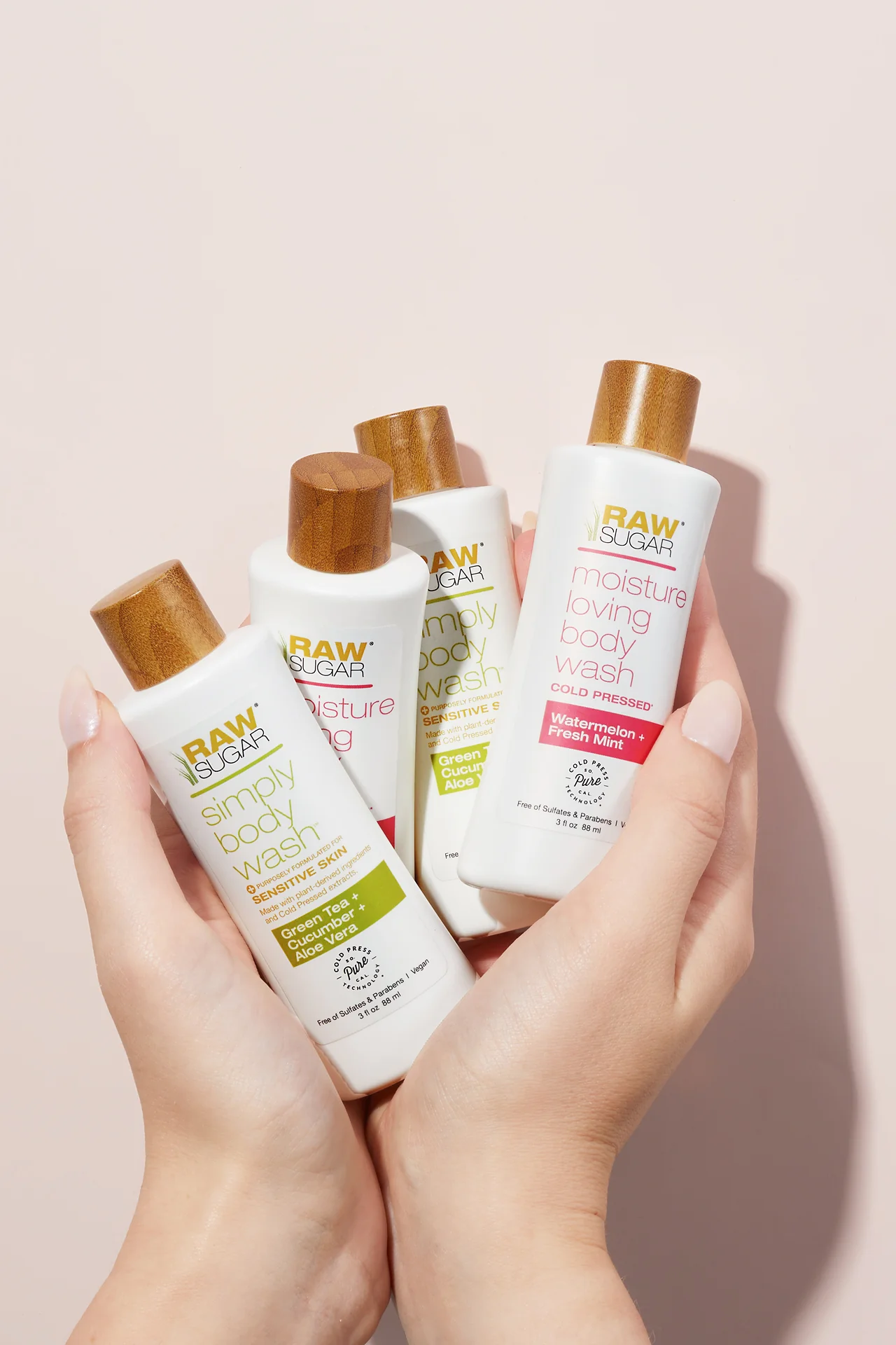 Simply Body Wash for Sensitive Skin | Green Tea + Cucumber + Aloe Vera | 3 fl oz - Image 8