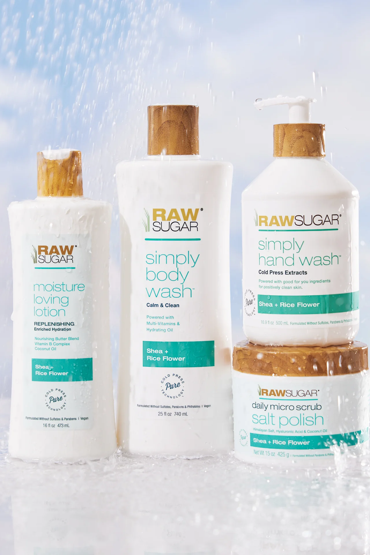 Simply Hand Wash | Shea + Rice Flower | 16.9 fl oz - Image 3