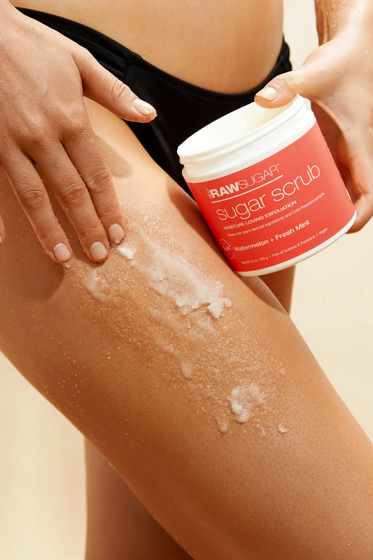 Sugar Scrub | Watermelon + Fresh Mint | 15 oz - Image 6