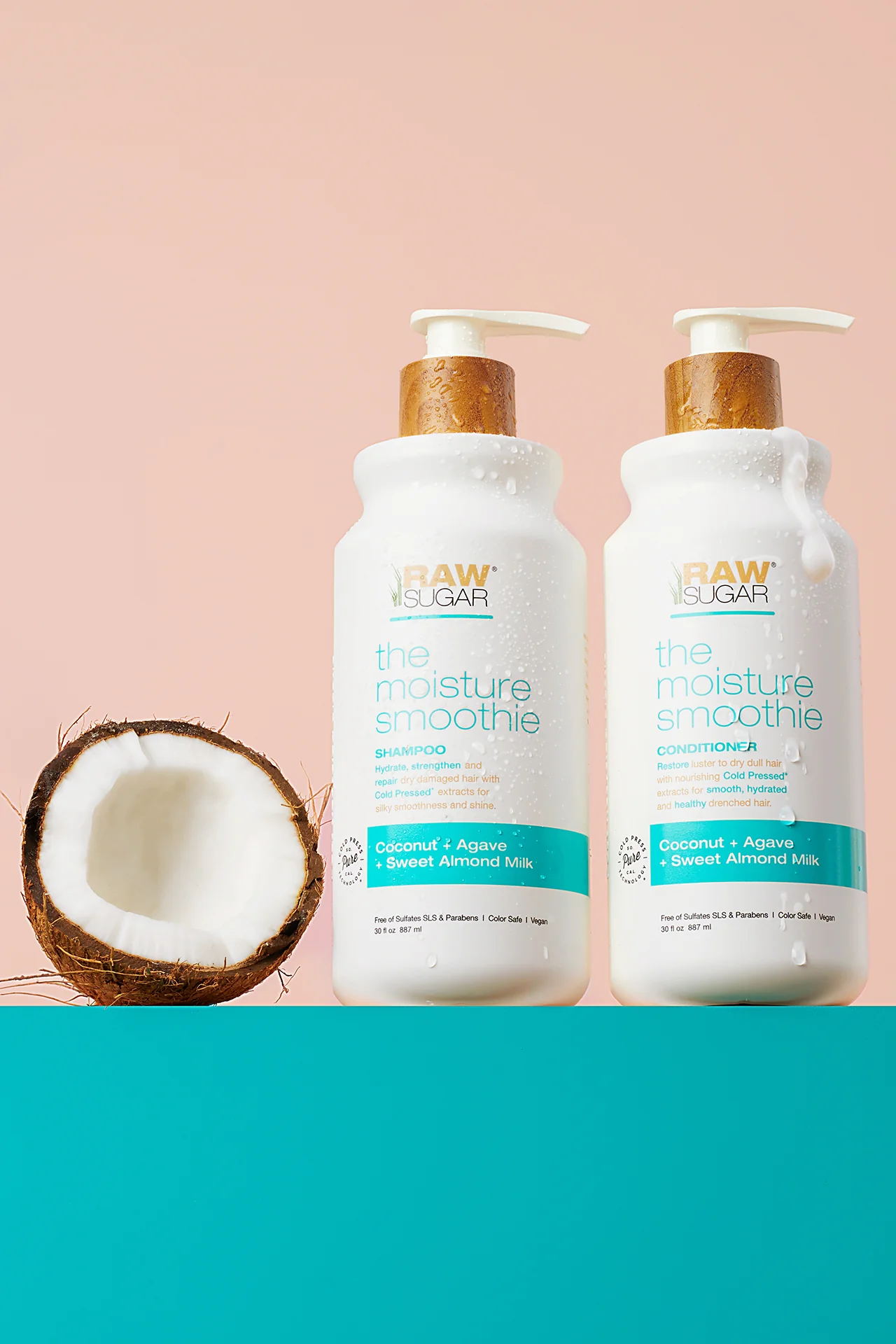 The Moisture Smoothie Shampoo | Coconut + Agave + Sweet Almond Milk | 30 fl oz - Image 7