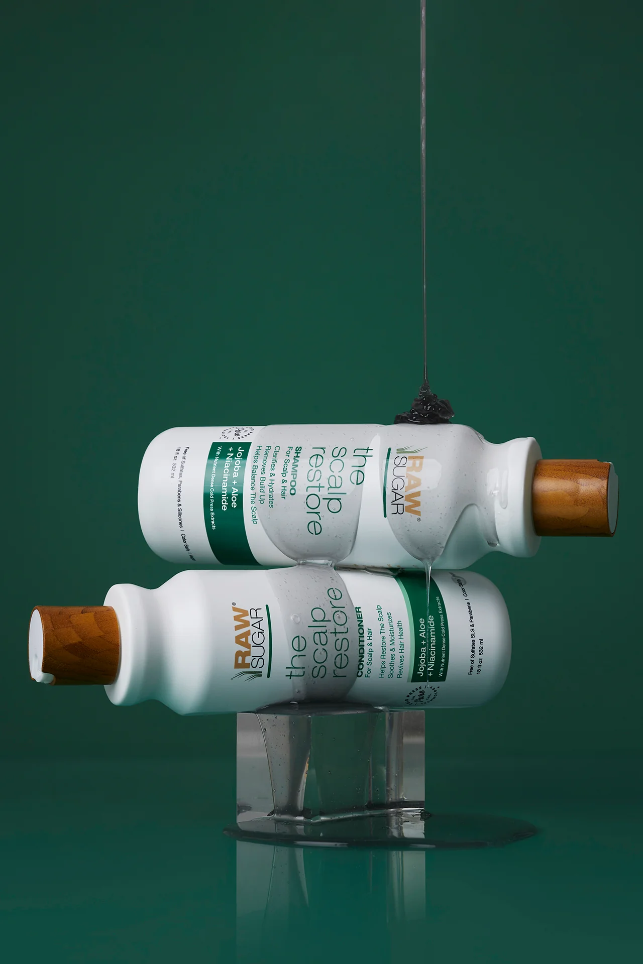 The Scalp Restore Conditioner | Jojoba + Aloe + Niacinamide | 18 oz - Image 3