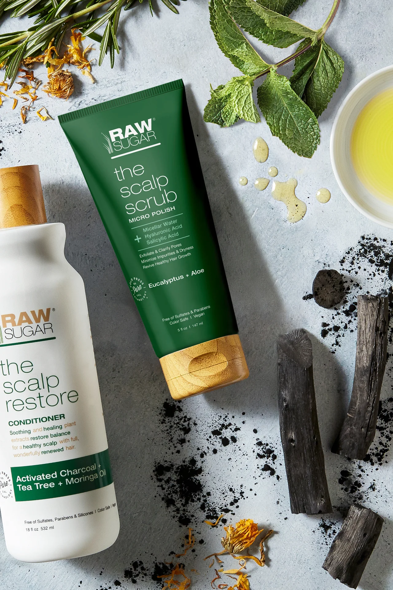 The Scalp Scrub Micro Polish | Eucalyptus + Aloe | 5 oz - Image 3