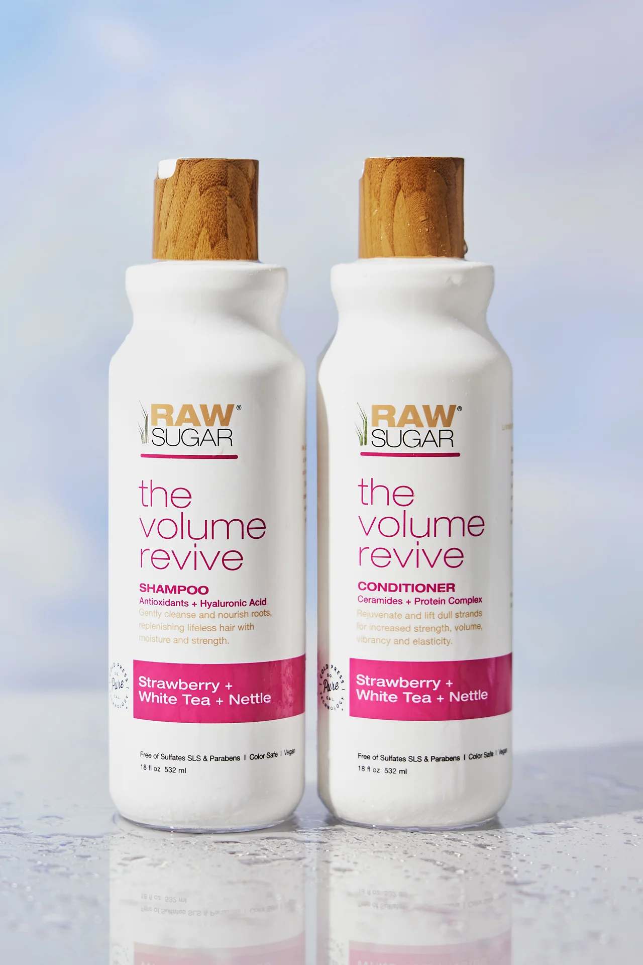 The Volume Revive Conditioner | Strawberry + White Tea + Nettle | 18 oz - Image 8