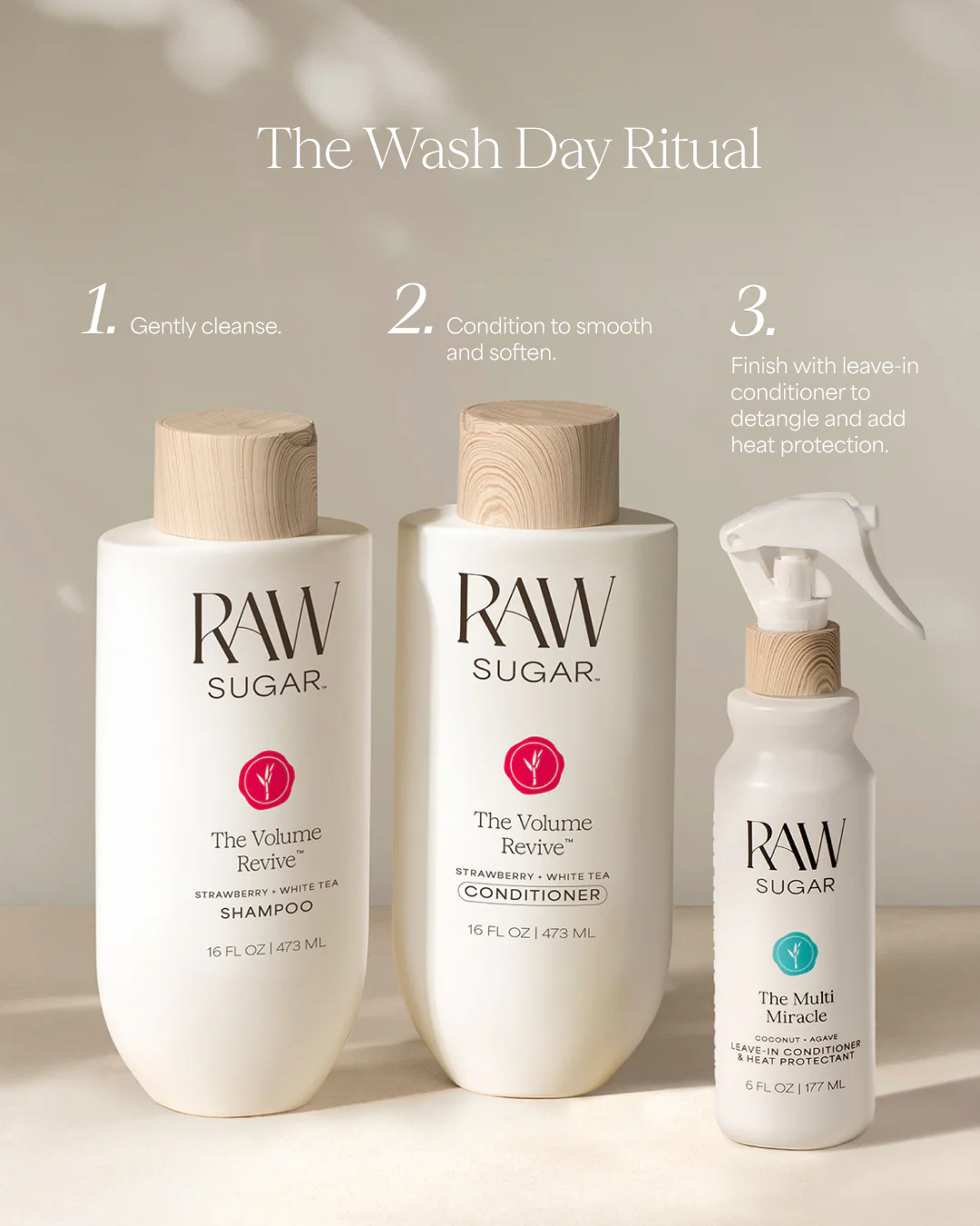 The Volume Revive Shampoo | Strawberry + White Tea | 16 fl oz - Image 5