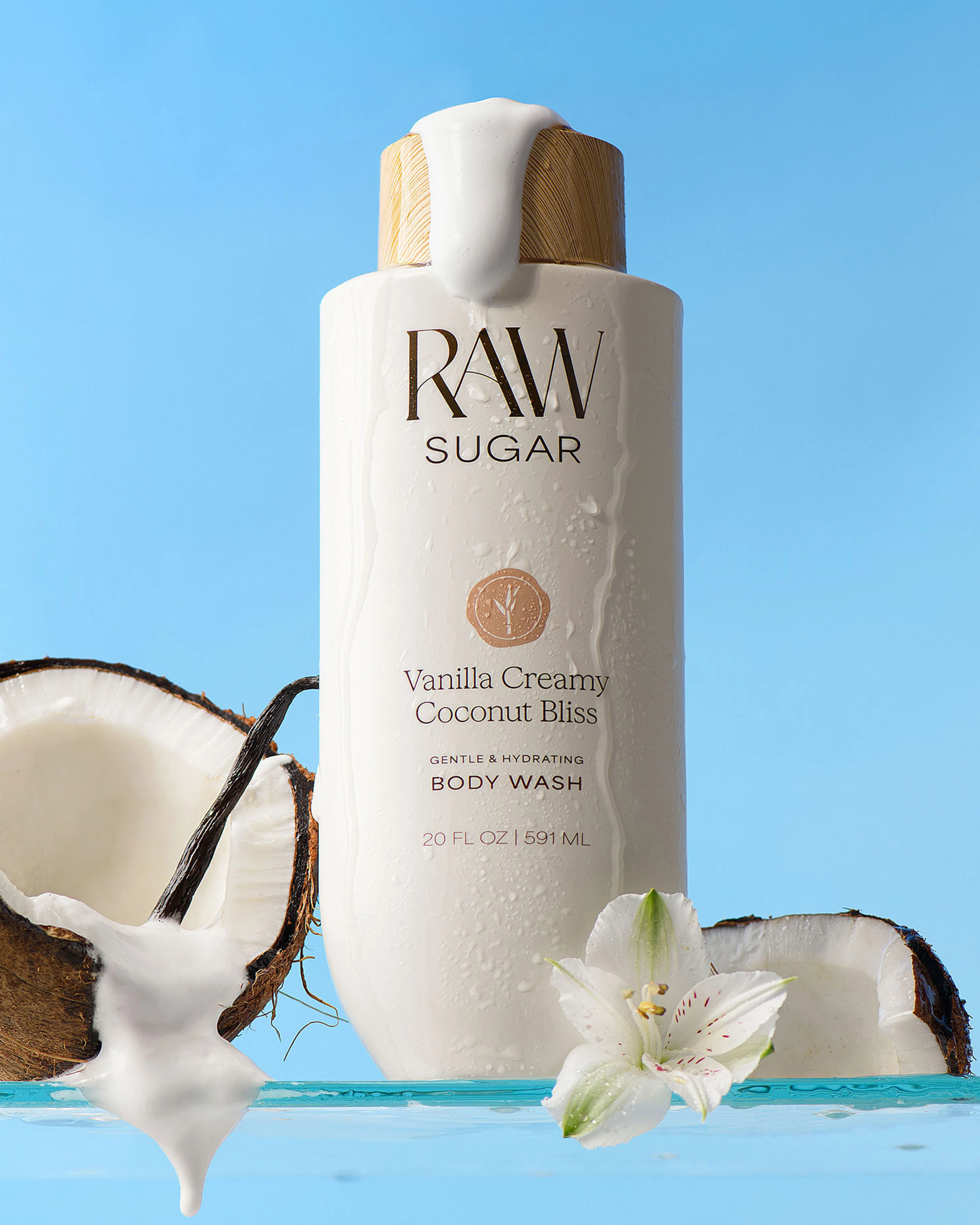 Vanilla Creamy Coconut Bliss Body Wash | Vanilla + Coconut | 20 fl oz - Image 8